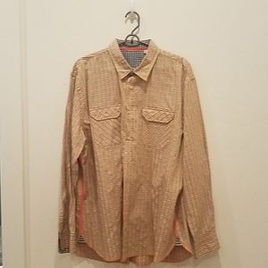 Men's button-down dress shirt